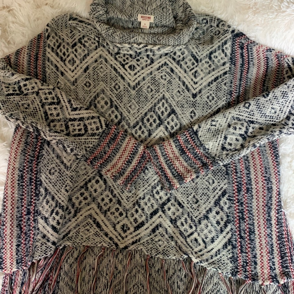 Super cozy mock neck sweater